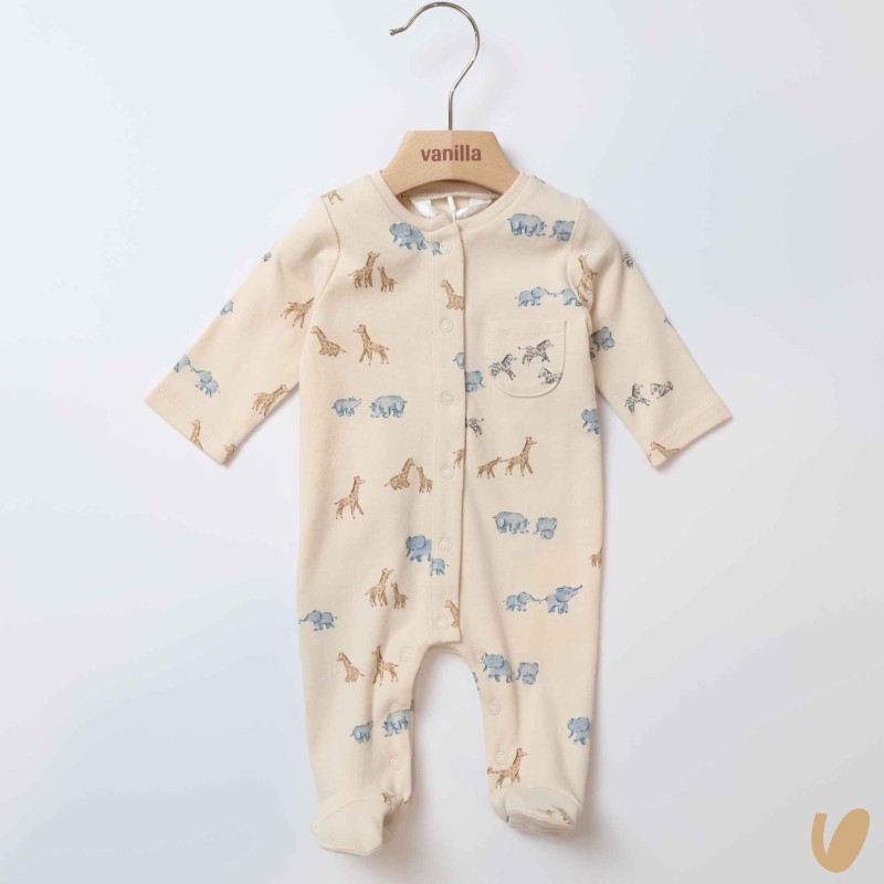 Tutina safari caldo cotone Tutina