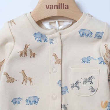 Tutina safari caldo cotone Tutina