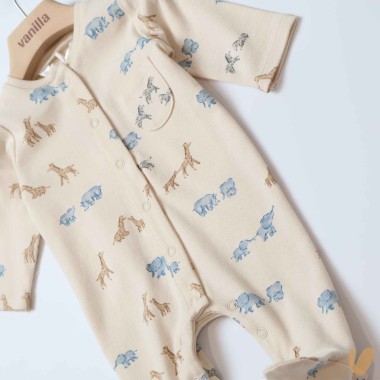 Tutina safari caldo cotone Tutina