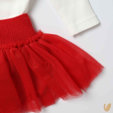 Body e culotte tulle Neonata