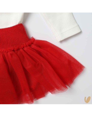 Tulle body and culotte