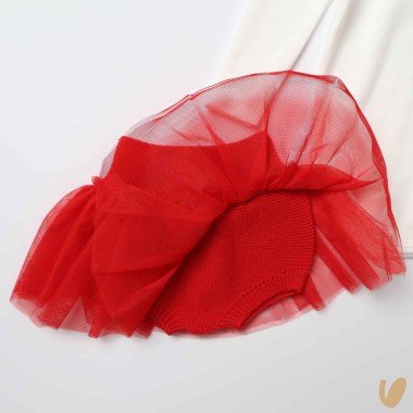 Body e culotte tulle Neonata