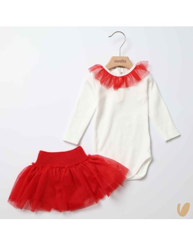 Body e culotte tulle Neonata