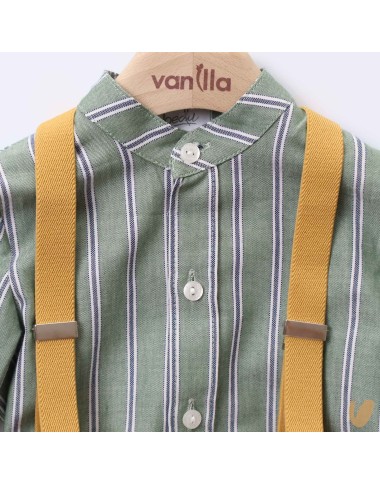 Bermuda shirt and suspenders