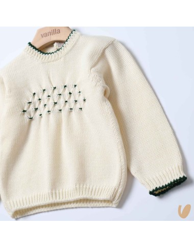 Maglioncino nido d'ape Neonato