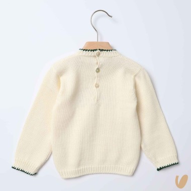 Maglioncino nido d'ape Neonato