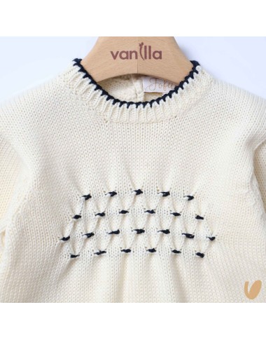 Honeycomb sweater