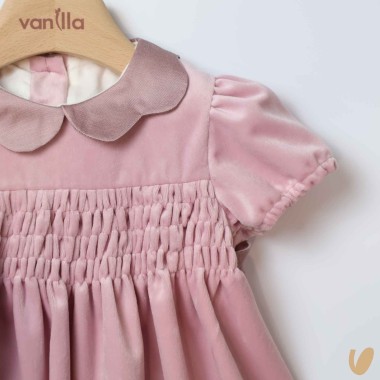 Abito in velluto e shantung Abito e Tute