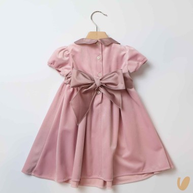 Abito in velluto e shantung Abito e Tute