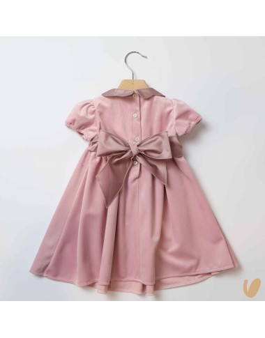 Velvet and Shantung dress