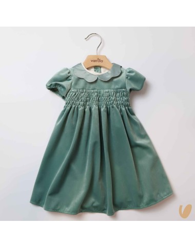 Velvet and Shantung dress