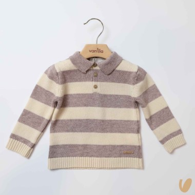 Polo in pura lana Cardigan e Maglia
