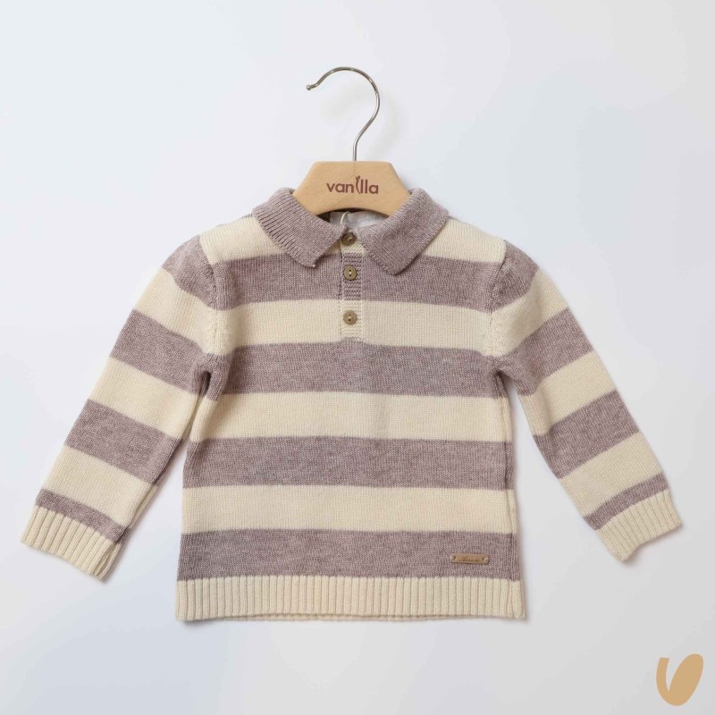 Polo in pura lana Cardigan e Maglia