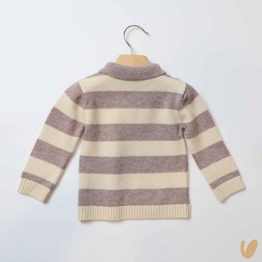 Polo in pura lana Cardigan e Maglia