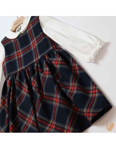 Abito e camicia scozzese in lana Abito e Tuta