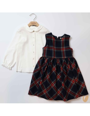 Scottish wool dress and shirt