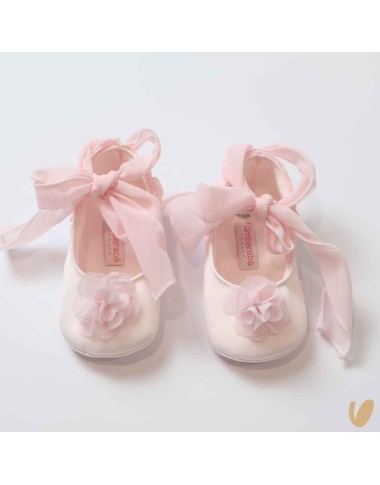 Ballerine in fiocco in chiffon Scarpe