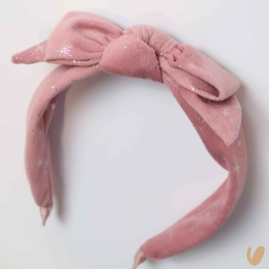 Cerchietto velluto fiocco Cerchietti e Coroncine