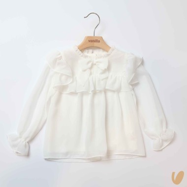 Camicia in chiffon Bimba