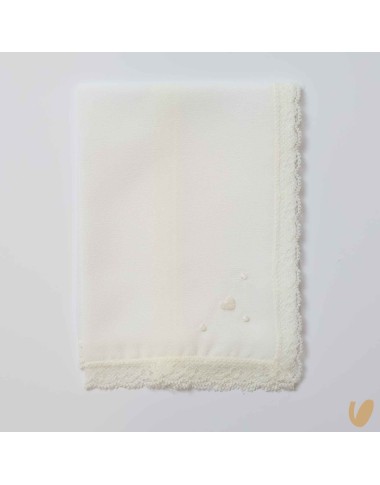 Hand embroidered silk muslin