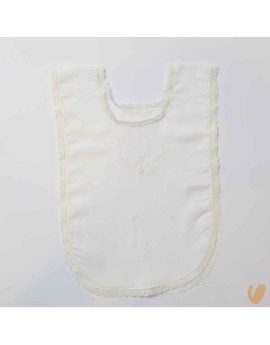 Camicia Battesimale seta ricamata a mano Cardigan e Accessori