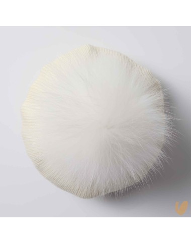 Basco in lana con ponpom Cappello e Guanti