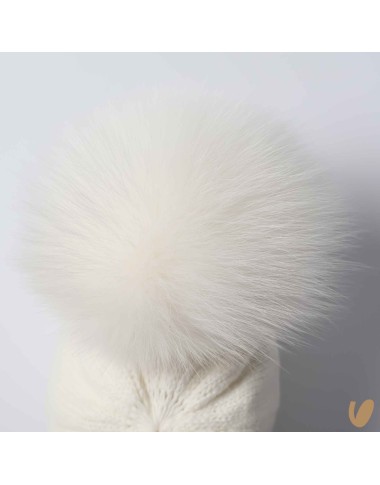 Cappello lana doppio ponpom Cappello e Guanti
