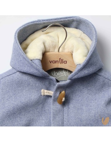 Coat with eco-leather