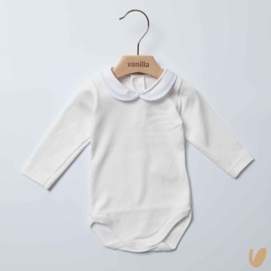 Body manica lunga ricamo Body Manica Lunga
