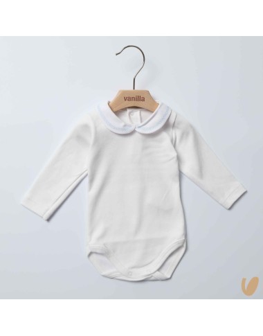 Body manica lunga ricamo Body Manica Lunga