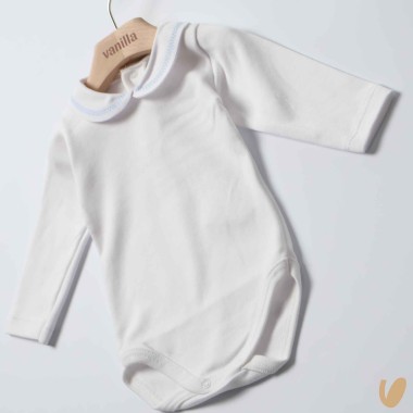 Body manica lunga ricamo Body Manica Lunga