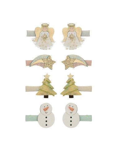 Set 8 mollette natalizie Accessori