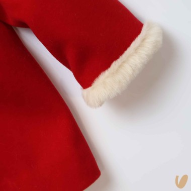 Cappotto con ecopelliccia Neonata