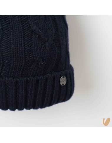 Cappello lana e cashmere ponpom Cappello e Guanti