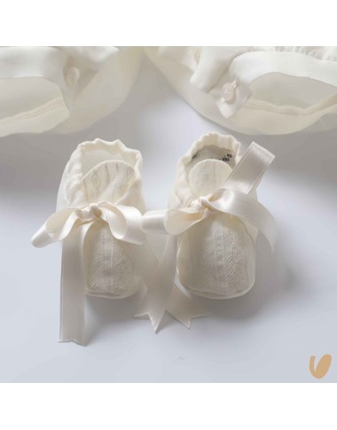 Pure silk baptismal complete