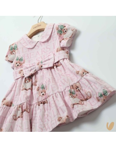 Velveted bears dress