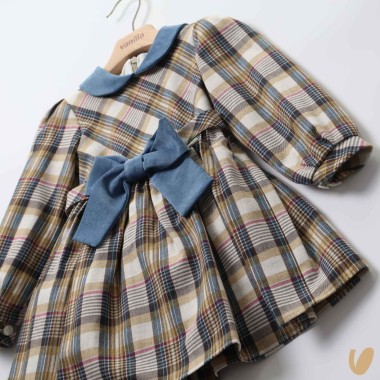Abito quadri Bimba