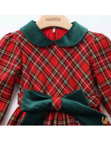 Abito scozzese Bimba 2/8 anni