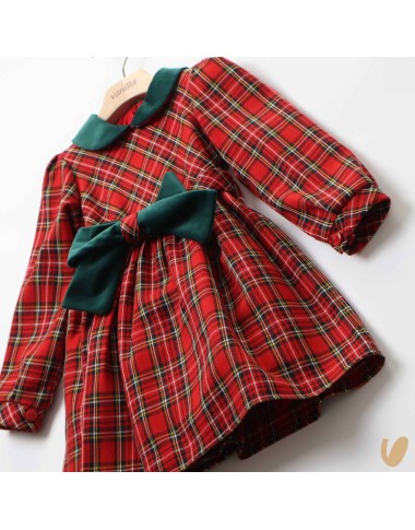 Abito scozzese Bimba 2/8 anni