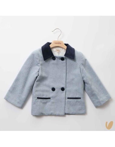 Caban regale herringbone Bimbo 2/8 anni