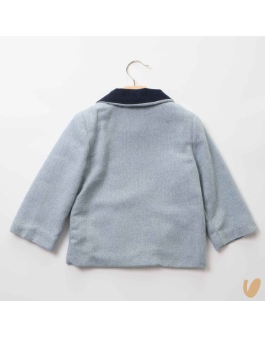 Caban regale herringbone Bimbo 2/8 anni