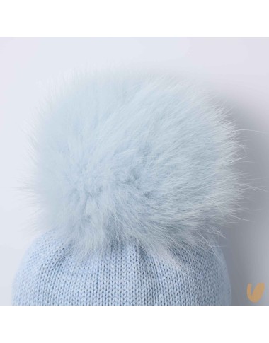Ponpom wool hat