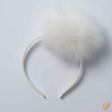 Cerchietto ponpom Cerchietti e Coroncine