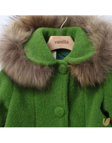 Cappotto in lana cotta Bimba