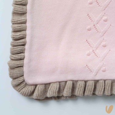 Coperta in lana fiorellini Coperta e Lenzuola