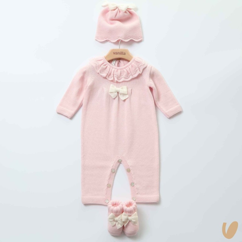 Completo nascita fiocco Neonata