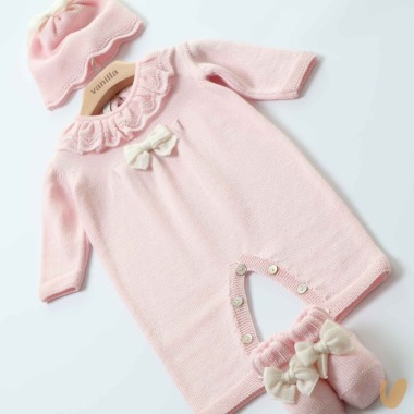 Completo nascita fiocco Neonata