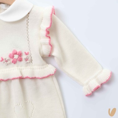 Tutina in lana Set Nascita e Uscita Clinica