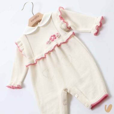 Tutina in lana Set Nascita e Uscita Clinica