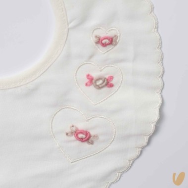 Bavetta smerlata cuori Accessori